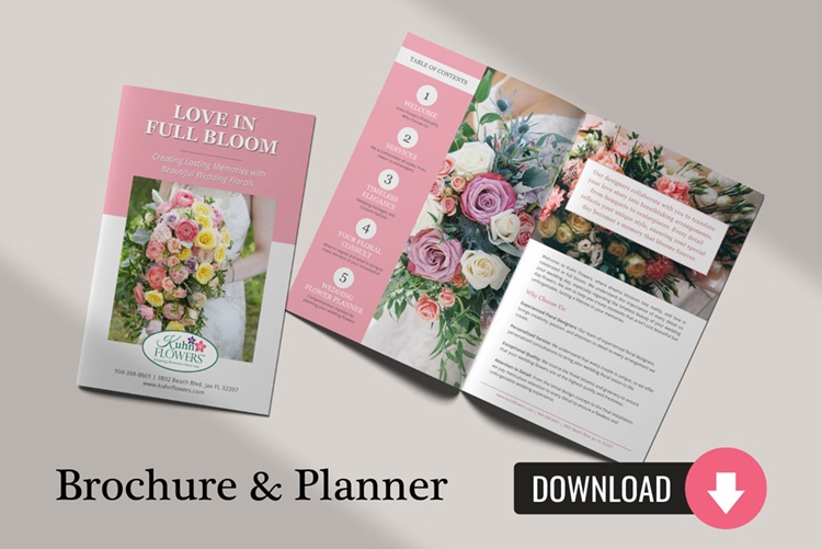 Wedding Brochure and Flower Planner