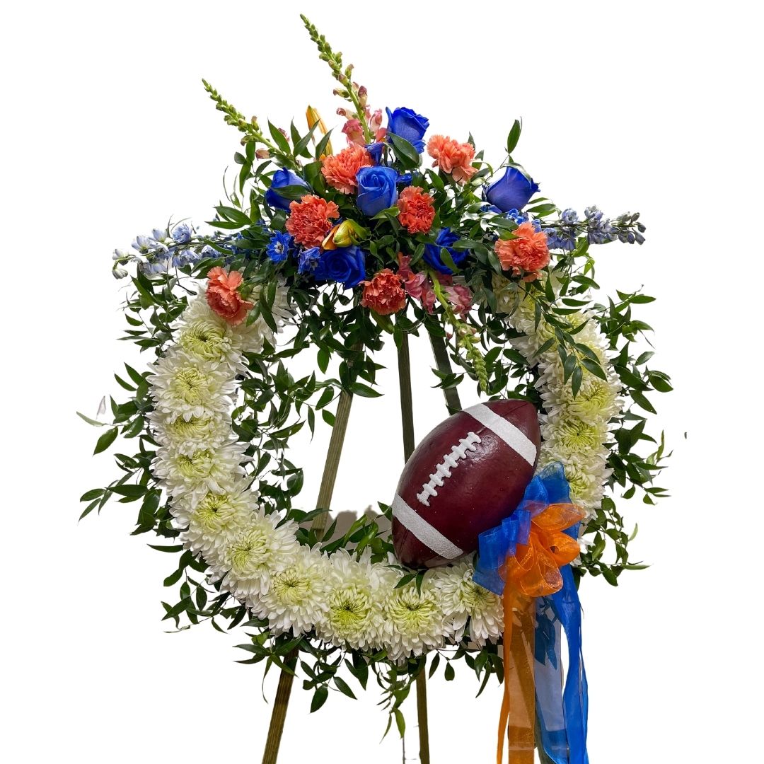Gator Football Wreath