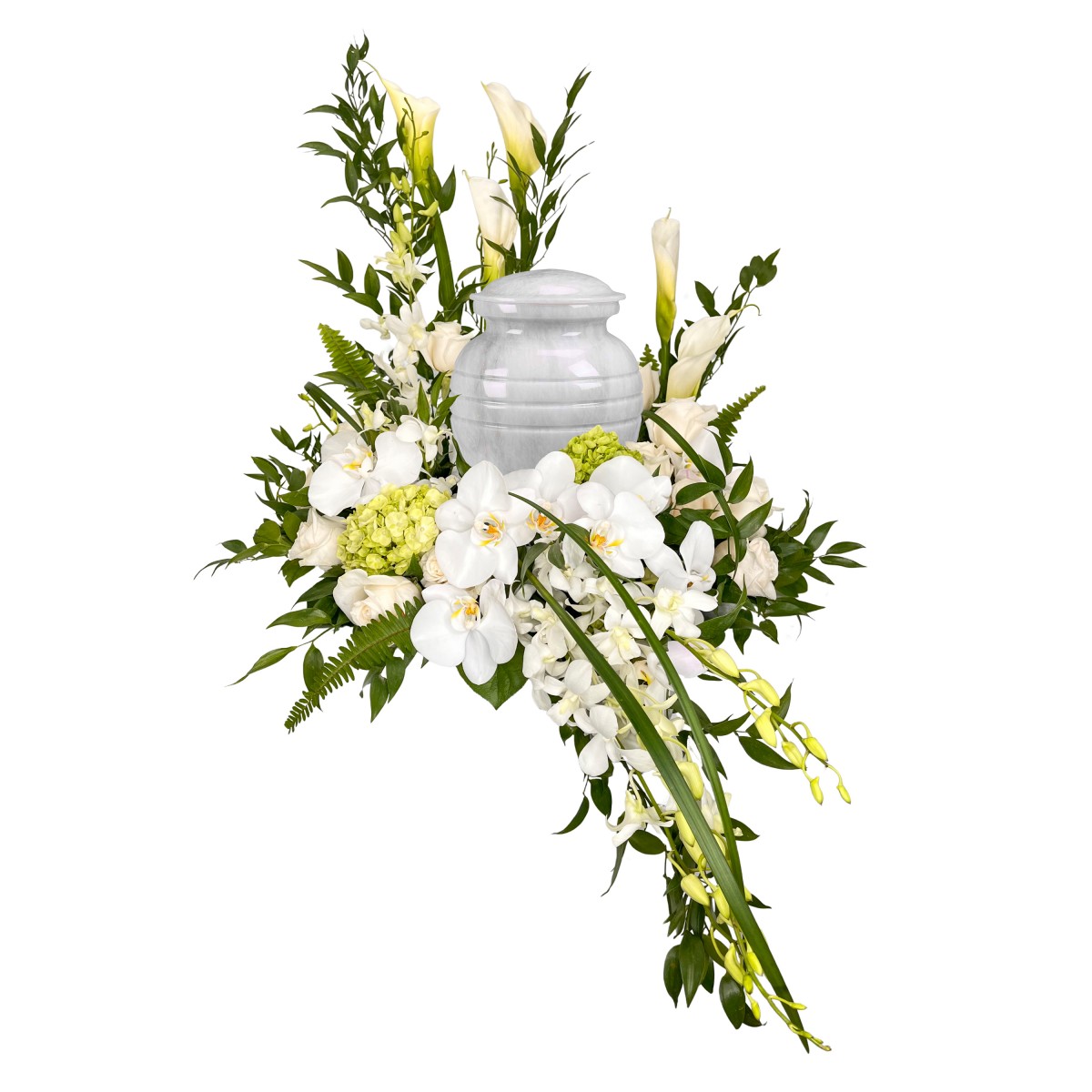 Heavenly Embrace Urn Arrangement