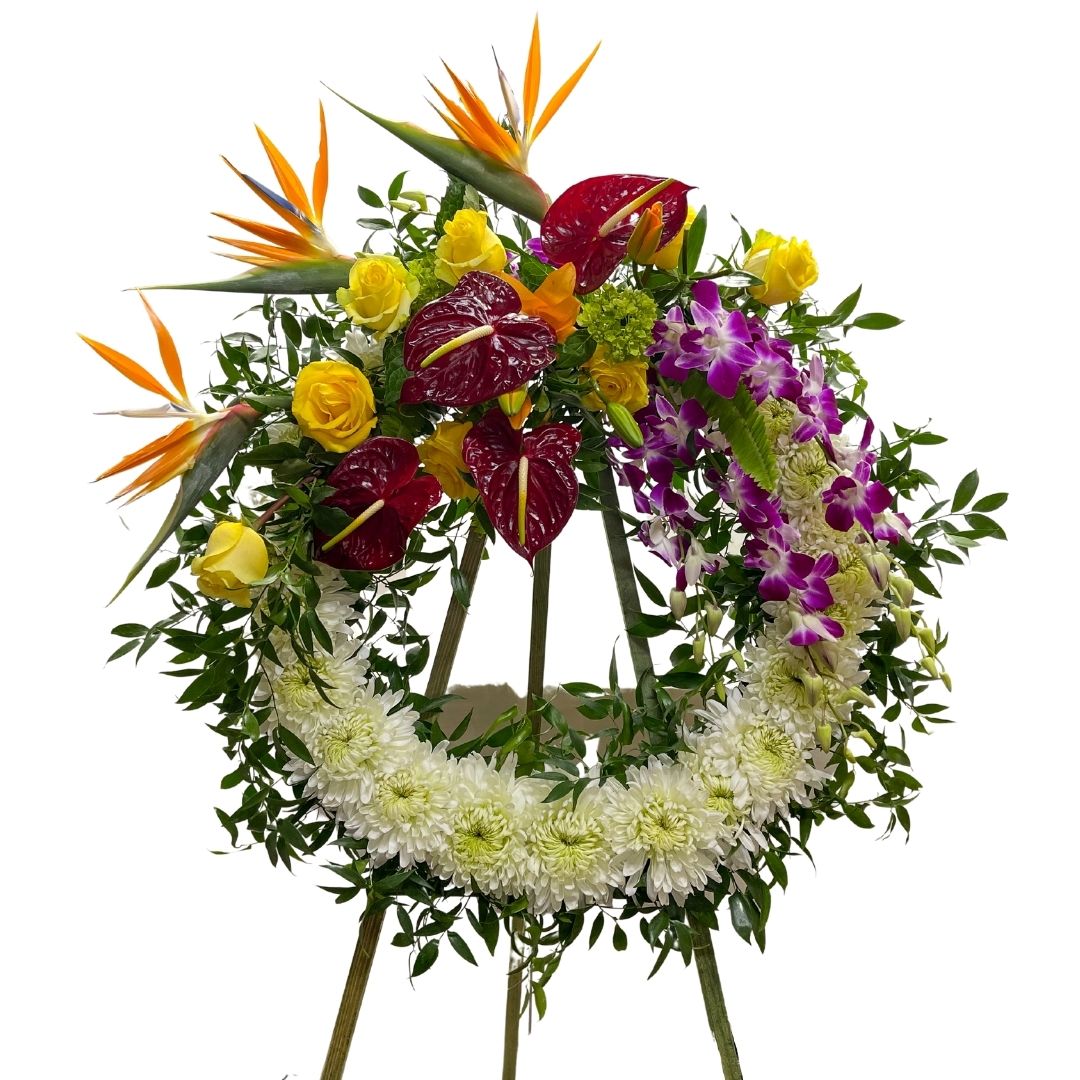 Rest in Paradise Wreath