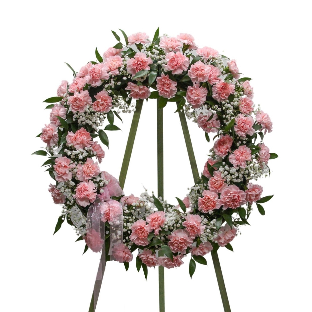 Pink Carnation Classic Sympathy 5 Piece Set - Image 2