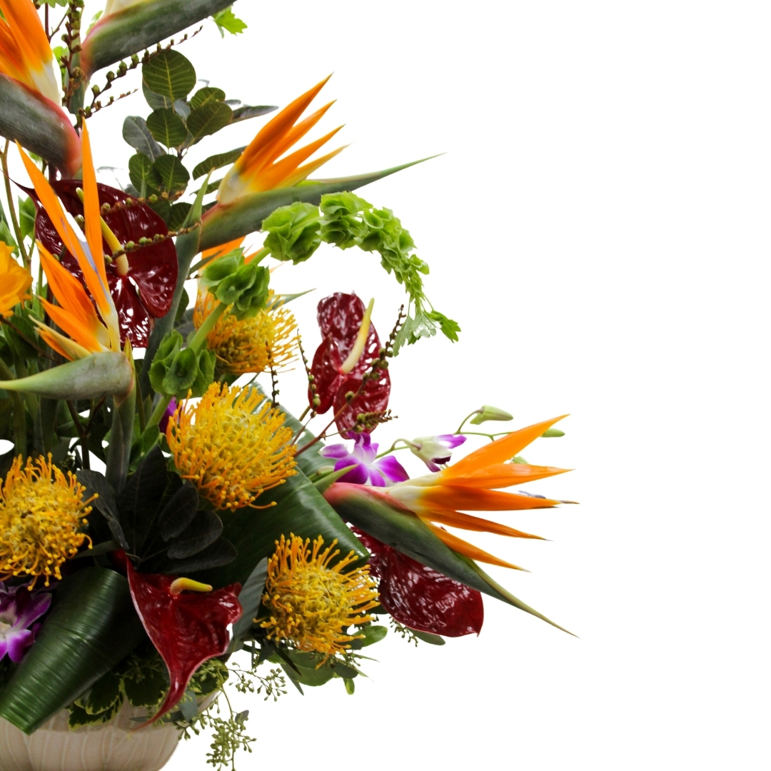 Rest in Paradise Pedestal Arrangement - Image 2