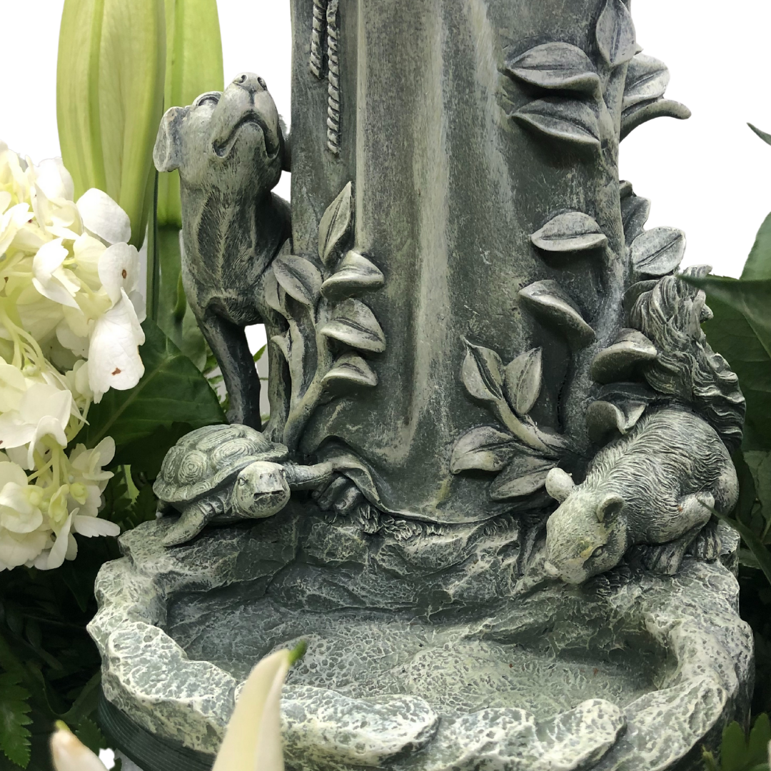 St. Francis Casket Cover - Image 2