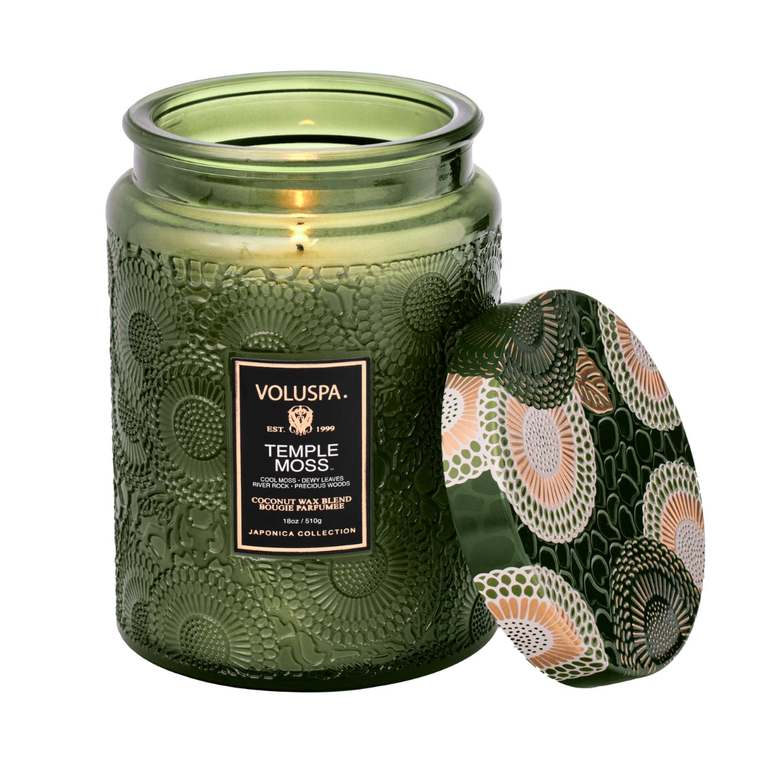 Temple Moss Large Jar Candle - Image 2