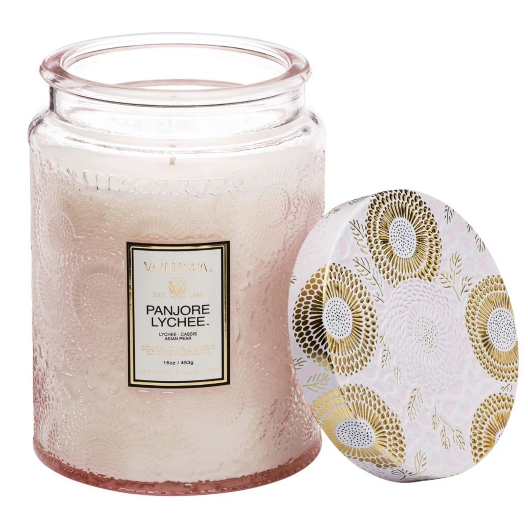 Panjore Lychee Large Jar Candle - Image 2