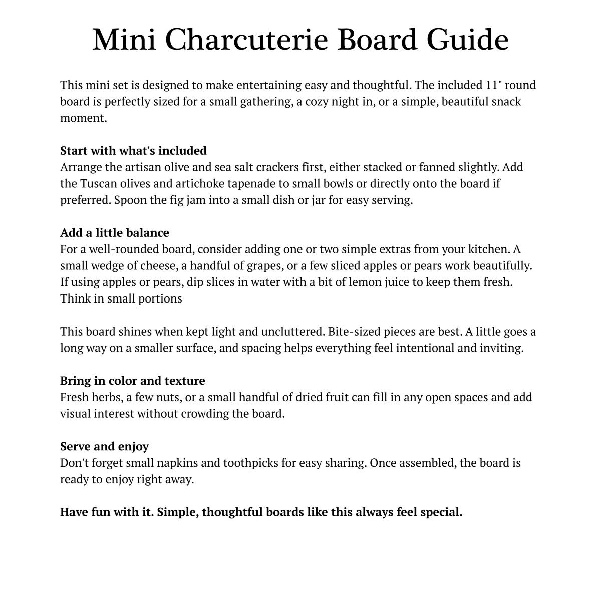 Charcuterie Mini Kit - Image 3