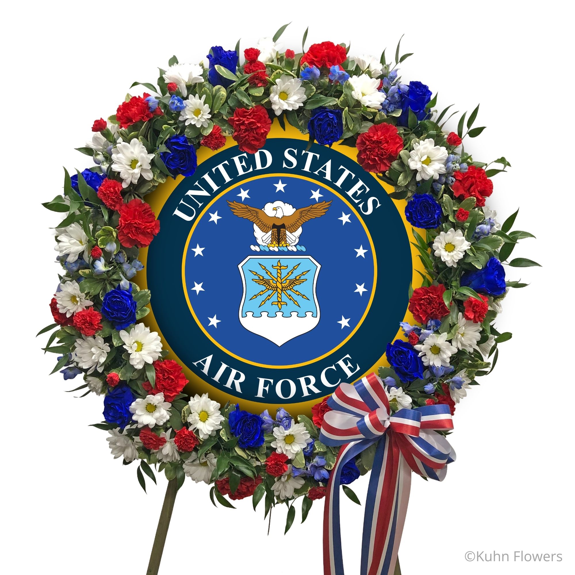 Air Force Logo Wreath